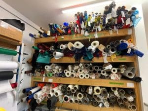 Pre- and post-production waste in the sailing industry