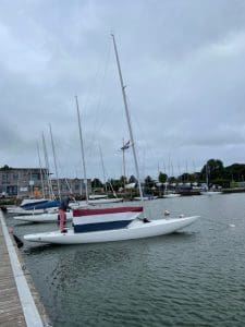 How to make a cockpit cover from used sails and canvas production waste