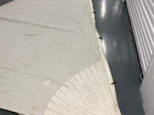 12.5m2 Dacron Genua mit Stäben