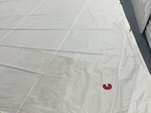 34m2 Dacron Genua mit Leinen