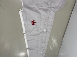 Goutte d'eau de 6,6 m en argent avec fermeture éclair