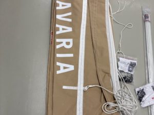 Système de gouttes d'eau de 6,17 m avec logo Bavaria