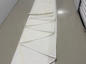 30m2 Dacron Genua mit 5mm Vorliekband