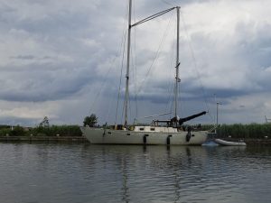 22m2 Großsegel (oder Fock) mit 1 Reff