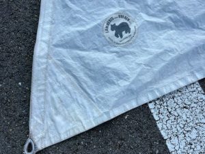 4m2 Ausleger mit Kunststoffstäben