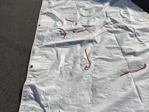 8m2 Dacron Großsegel