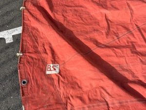 24m2 Tanbark-Großsegel