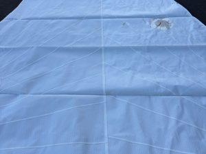 18m2 Hydranet Fock mit Stagreitern