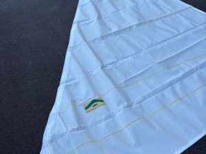 8.5m2 Dacron Fock mit Stäben